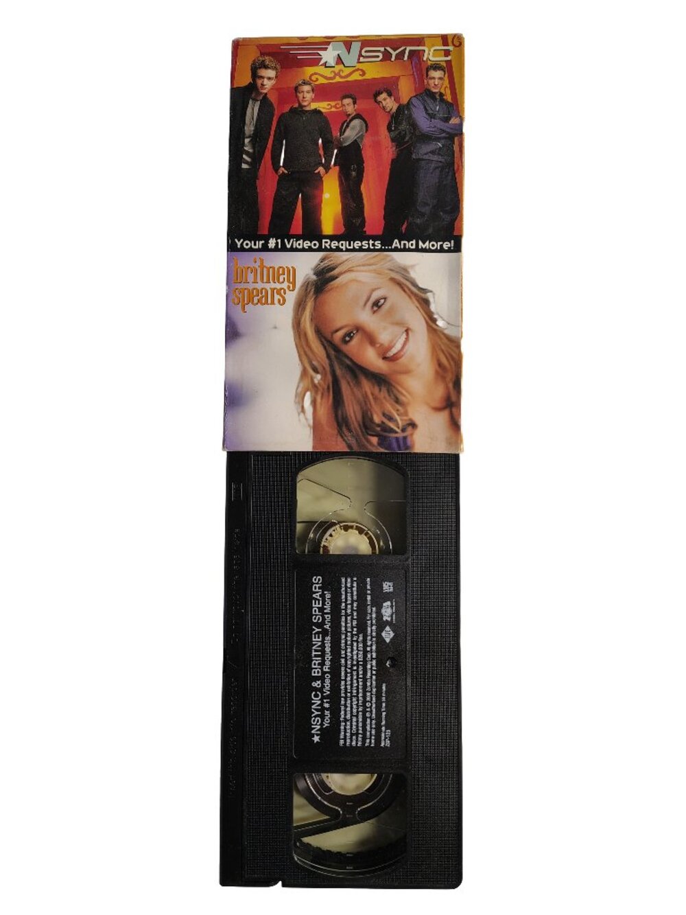 (2000) N’Sync & Britney Spears Music Videos VHS Cassette Tape